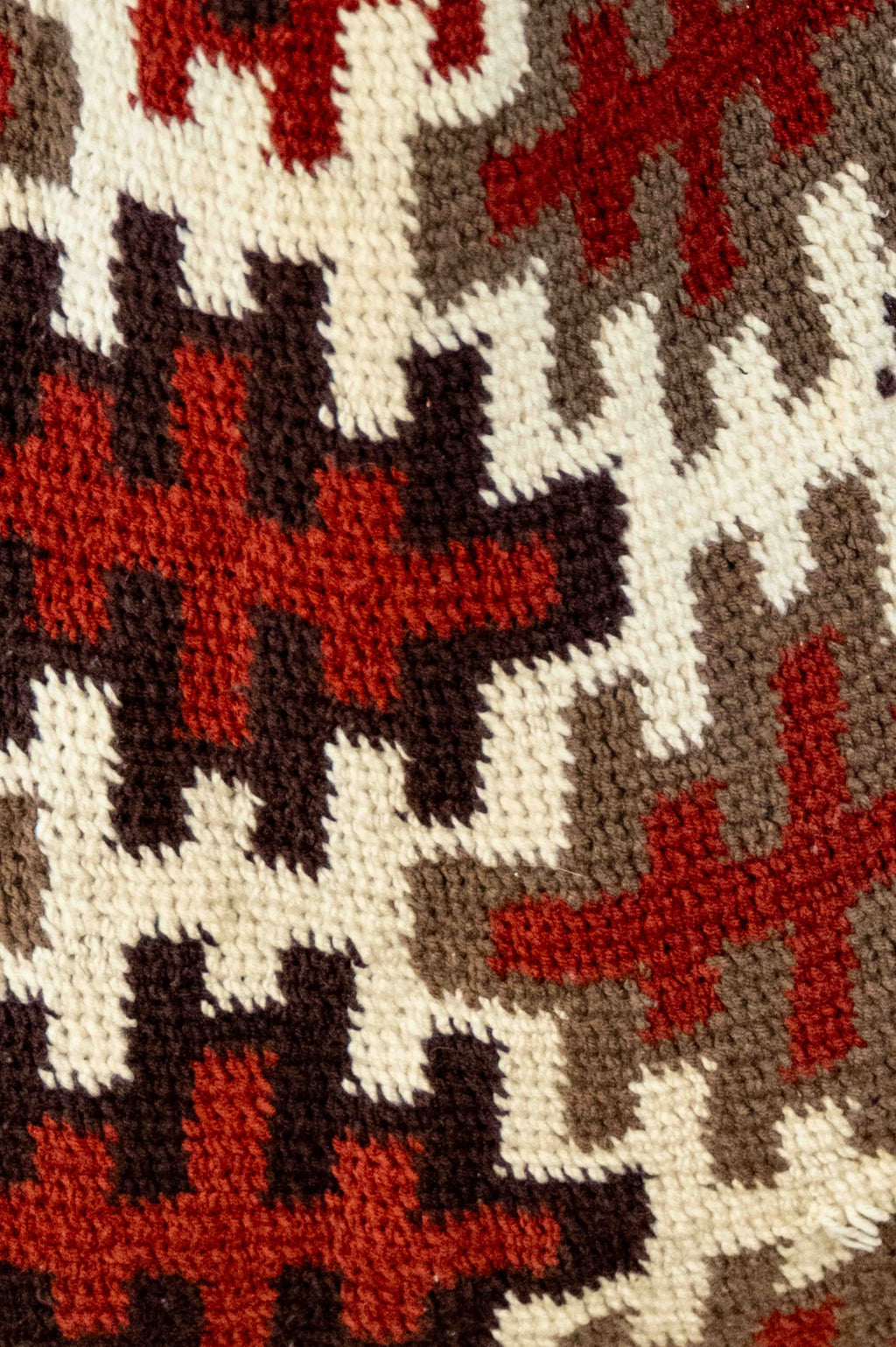 Antenna Pattern Brown Multi Colored Bilum
