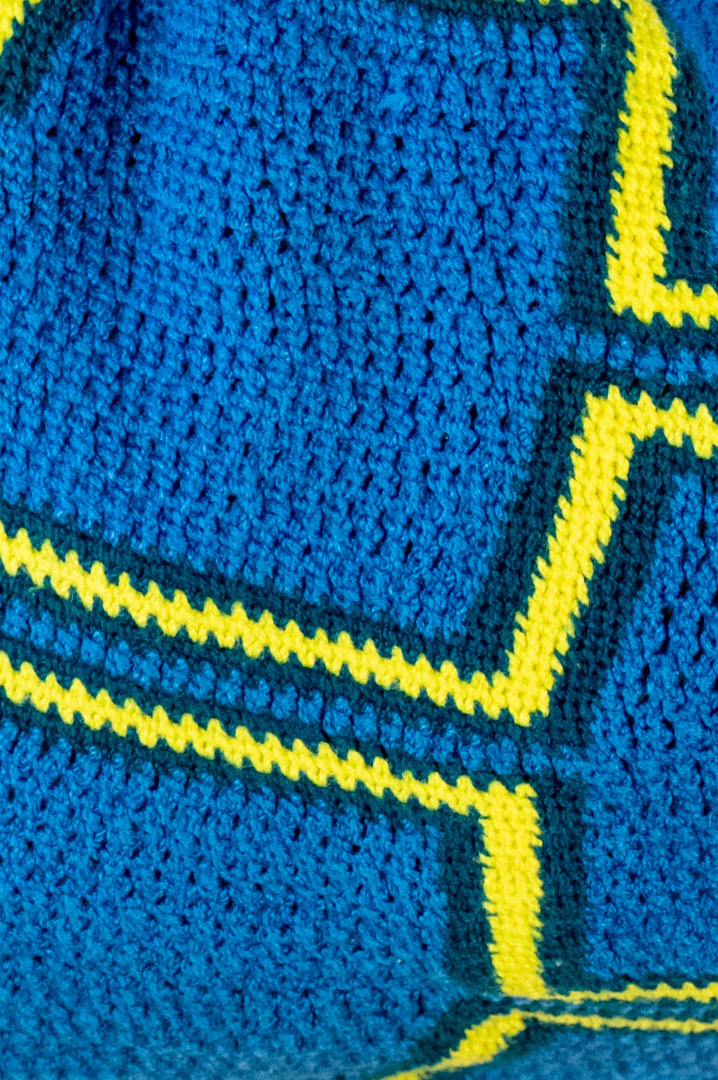 Skin PIK Pattern Bilum Blue/Yellow